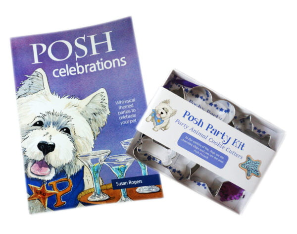 Posh Party Guidebooks, Cookie Cutter Party Kits & Cookie Taster Bandanas