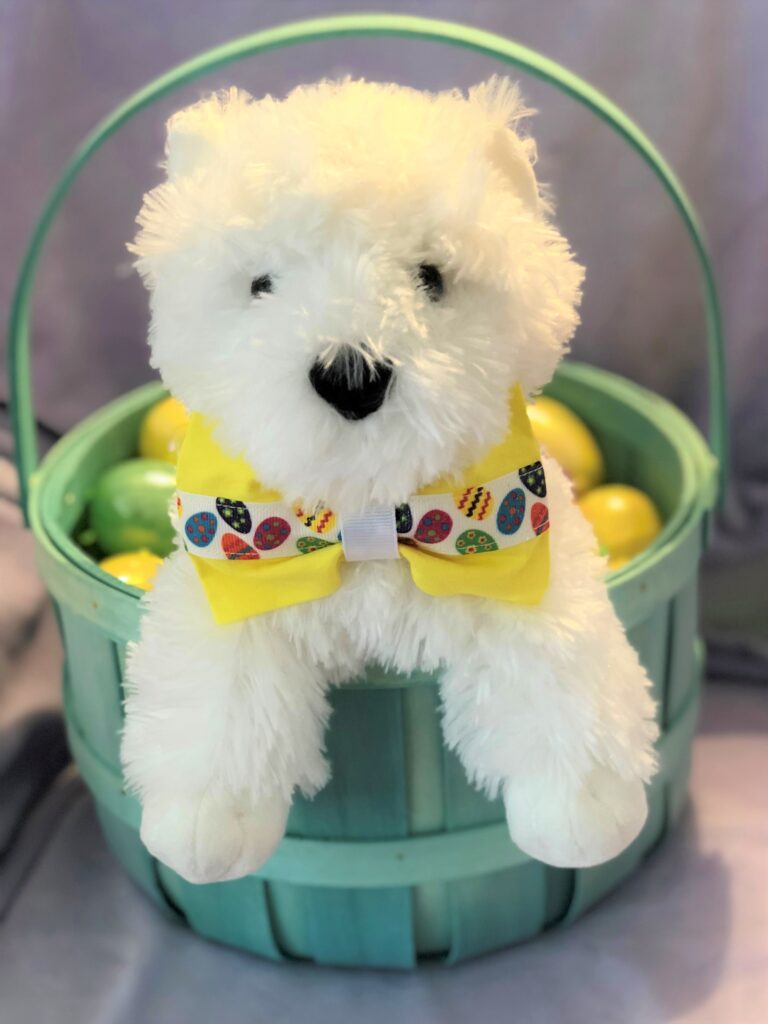 How to Design a "Peeps" Easter Basket for Your Dog Properly Posh Pets